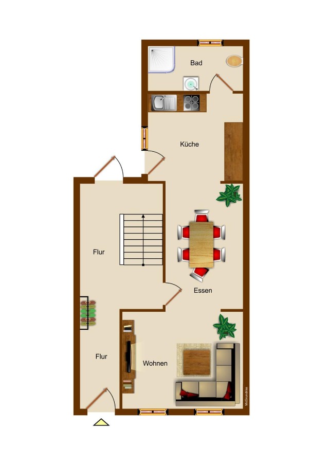 Grundriss Erdgeschoss