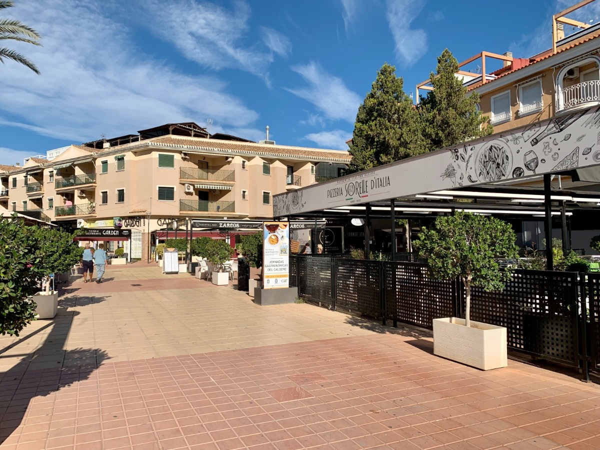 Restaurant Straße Los Alcazares