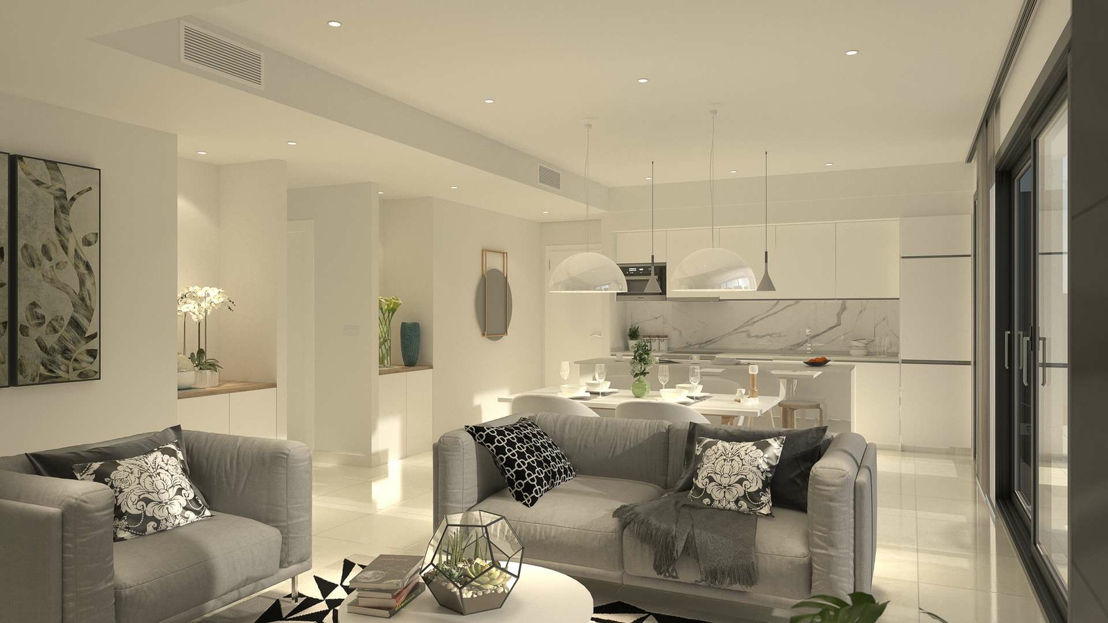 6.SALON COCINA NOCHE