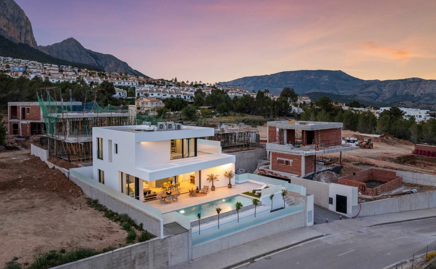 15 Venecia V BC - Vista Drone de Noche (6)