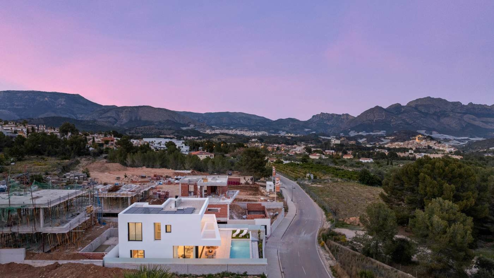 17 Venecia V BC - Vista Drone de Noche (9)