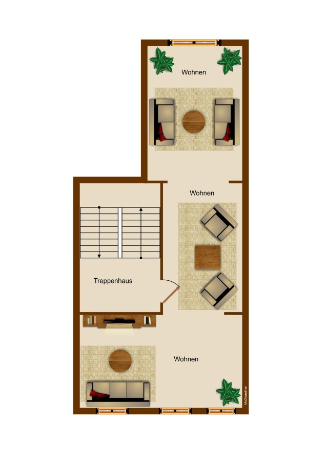 Grundriss Obergeschoss