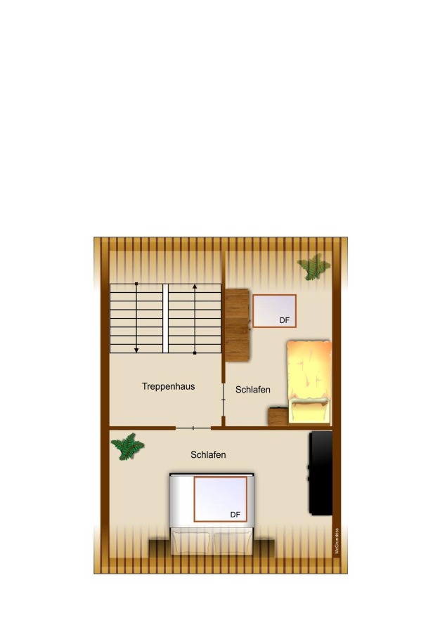 Grundriss Dachgeschoss