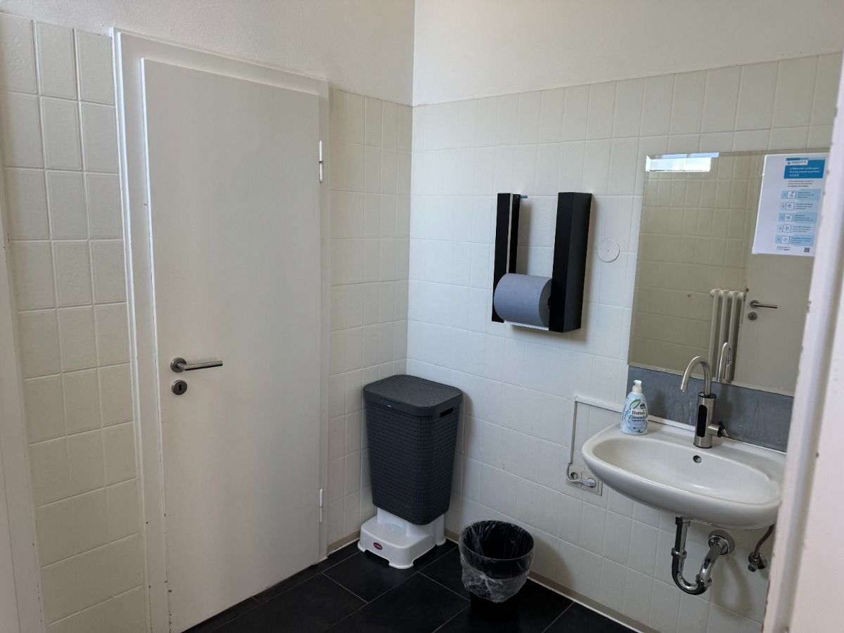 Toiletten im 1. Obergeschoss