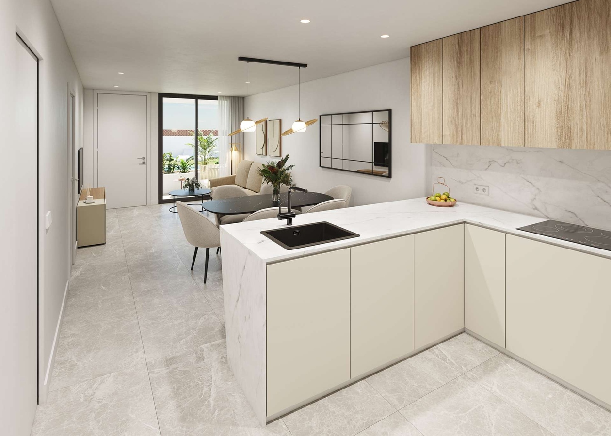 Nyros_Salón Vivienda 3 Dormitorios_Vista 1_4K_
