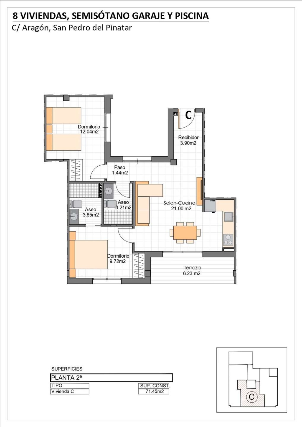 N.8 Top Floor C