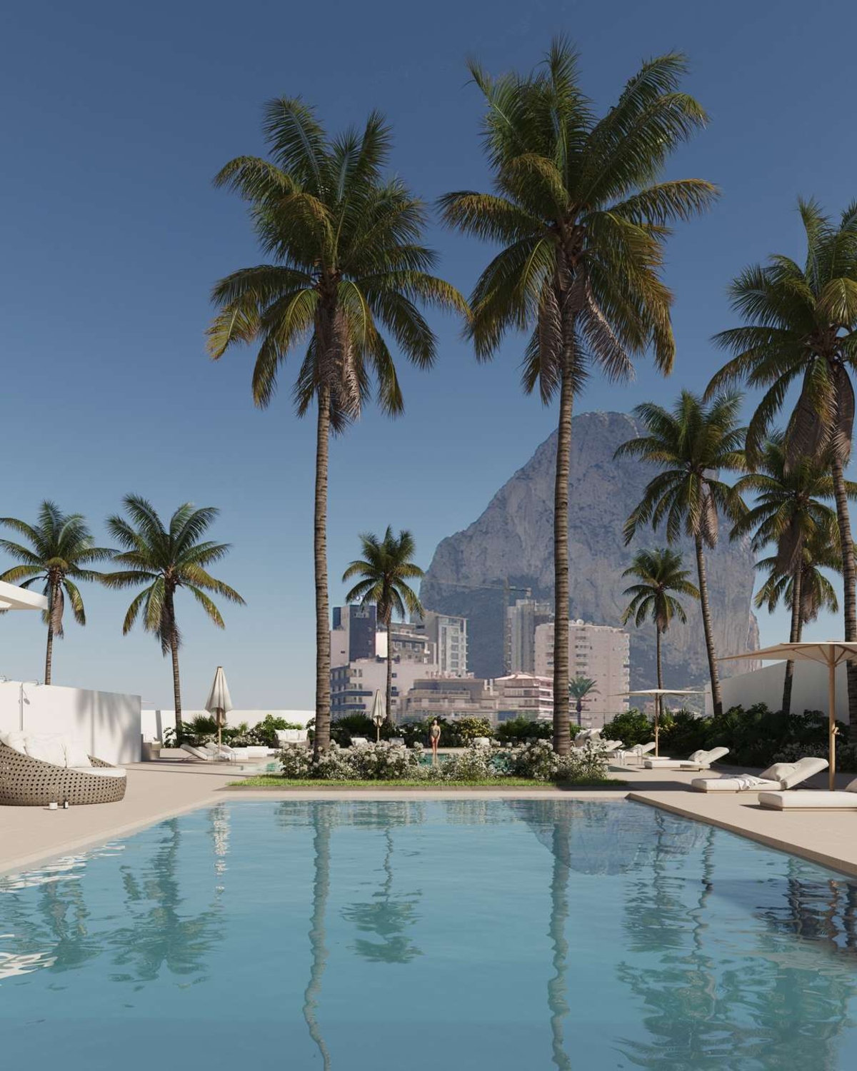 9. Piscina con Peñon