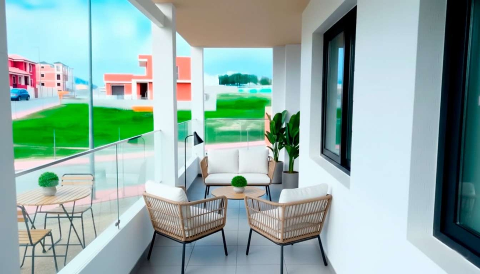 PB F SMALLEST TERRACE + FURNITURE