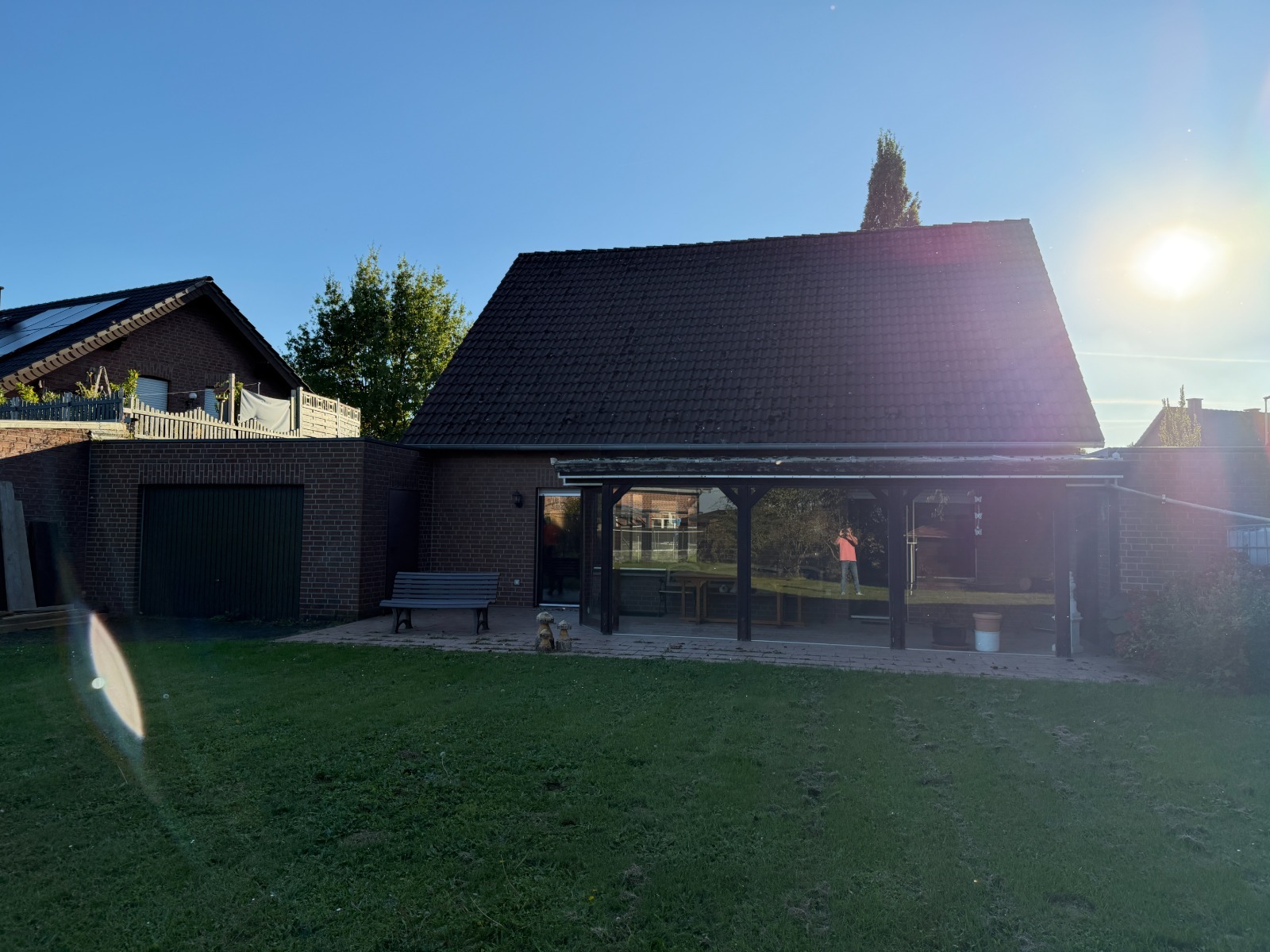 Rückansicht Haus
